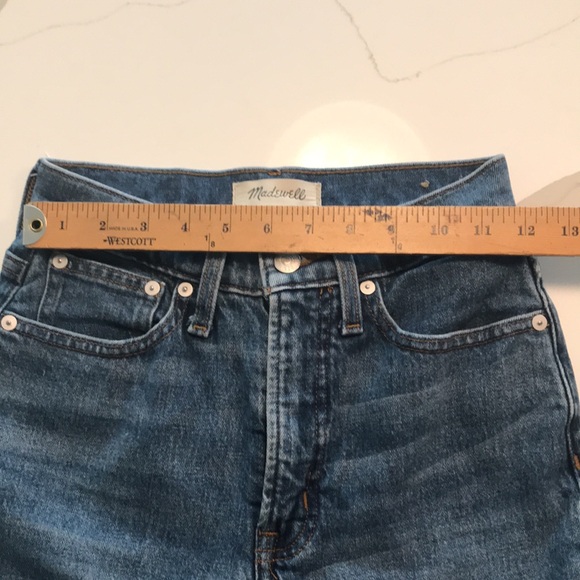 Madewell The Perfect Vintage Straight Jean, Size 23 - Picture 4 of 8